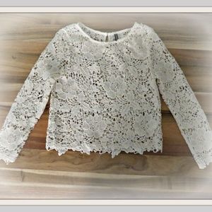 WHITE LACE BPOUSE SIZE S/M
